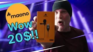 USB Lavalier Mic Review | Maono AU UL10 Unboxing