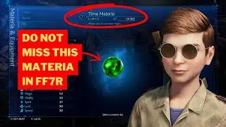 Where are the Missing Children in FF7R Chapter 14? | TIME MATERIA FOR HASTE SPELL | HIGHLY MISSABLE!
