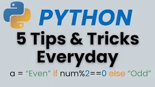 5 Python tip and tricks everyday🔥