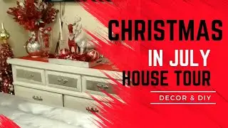 VIRAL HOME TOUR!! A MUST SEE  🎄CHRISTMAS IN JULY  VIRAL VIDEO  #diy #hometour