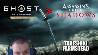 Why Ghost of Tsushima is better assassin game: Takeshiki Farmstead