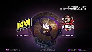 🔴 [RU] Natus Vincere vs Team Empire | Bo3 | The International 2019 - CIS Qualifier