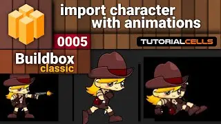 0005. import character and its animations in buildbox 2