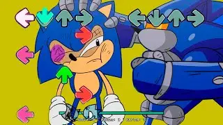 Sonic VS Metal Sonic in Friday Night Funkin be like [FNF Mod\Hard] (Sonic CD)