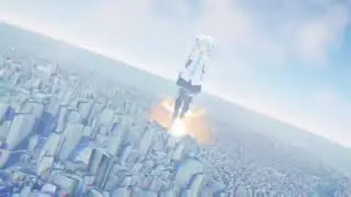 Run, giant girl! [Giantess Growth]