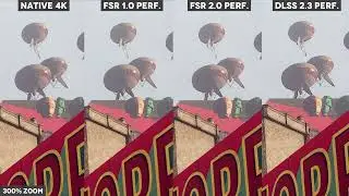 An early look at FSR 2.0 vs DLSS 2.3 vs FSR 1.0 vs Native 4K (Re-upload with Higher quality samples)