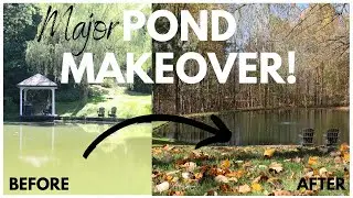 Pond Makeover ~ Pond Aeration System ~ The Pond Guy Pond Aerator