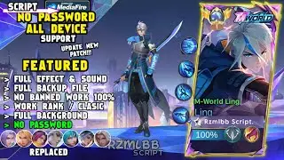 REVAMP Script Skin Ling M World No Password | Effect & Voice - New Patch Mobile Legends