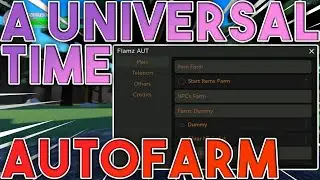 [NEW] A Universal Time Script GUI / Hack | Get All Stands | Auto Farm | *PASTEBIN 2021*