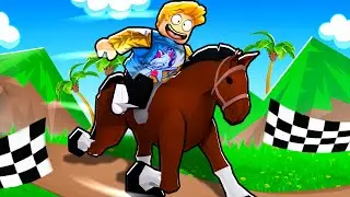 Over 1,000,000 SPEED in Roblox Horse Race Simulator