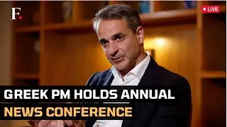 LIVE: Greek Prime Minister Kyriakos Mitsotakis Holds His Annual News Conference in Thessaloniki