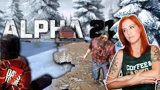 Snow Biome is Bad Biome #8 | Karen'sBane |  7 Days to Die Alpha 21 Lets Play