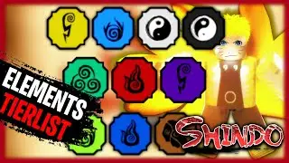 The OFFICIAL ELEMENT TIER LIST | The BEST ELEMENT In Shindo Life