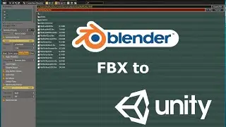 Export Blender FBX to Unity3D