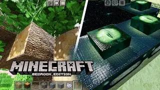 Deferred rendering on MCPE with RealSource TRAILER pack