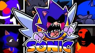 Final Escape but Different Sonic Characters Sings 🐱(Cancelled Song) FNF Cover