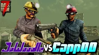 7 Days to Die: Wasteland Nightmare - Day 70 Horde! | JaWoodle vs Capp00