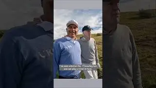 90-year-old LEGEND plays with Fred Couples 🤩