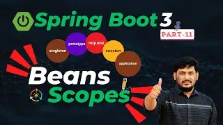 ✅ Spring Boot 3 Tutorial ✍️| Secrets of Bean Scope | Types of Bean Scope |  Part-11