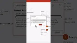 How to password protect a PowerPoint File #ramgopalppt #passwordprotected #tutorial