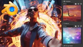 The BEST 3D Music Video Plugin Got Even Better ! (Blender)