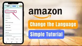 How to Change Language in Amazon !