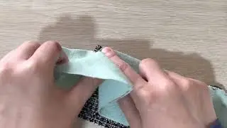 Матода бурчак тикишни урганинг / тикиш ва бичиш сирлари
