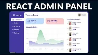 React Admin Dashboard Panel Tutorial