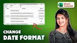 How to Change Date Format in Excel 2024: Excel Mastery