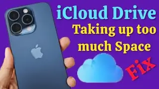 iCloud Drive taking up too much space on iPhone [Fixed]| Apple Tech page