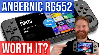 The Good and Bad of the Anbernic RG552 Android / Linux gaming emulation handheld