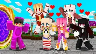 Having lots of GIRLFRIEND from MULTIVERSE in Minecraft!😍 | OMOCITY (TAGALOG)