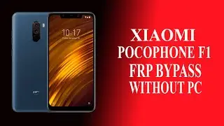 Pocophone F1 google аккаунт