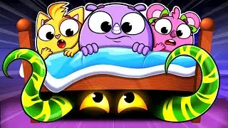 Who Is Under The Bed 🛏️👻❓| Good Habits | Kids Songs 🐱🐨🐰🦁And Nursery Rhymes by Baby Zoo