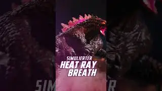 Ferngesteuerter Heat-Ray Breath Godzilla von Jada Toys