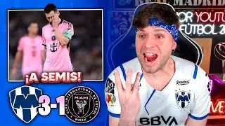 ¡A LA SEMIFINAL! MONTERREY 3-1 INTER MIAMI | Vuelta CUARTOS Concacaf 2024