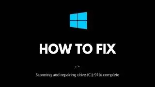 How To Fix Scanning and Repairing Drive Stuck on Windows 11/10