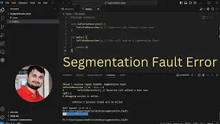 segmentation fault error in C #segmentationfault #pointer #mingw #gcc