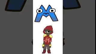Russian Alphabet Lore Song Humanized x3