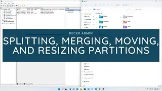 There Are Two Methods For Splitting, Merging, Moving, And Resizing Partitions On Windows 11