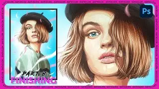 [ Photoshop Tutorial ] Vexel Art Style Editing in Photoshop [ PART 8 - FINISHING ]