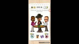 Brain test level 135 where do they hide the diamond walkthrough and Solution