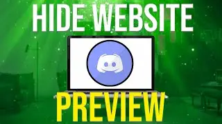 How to Hide Website Preview on Discord