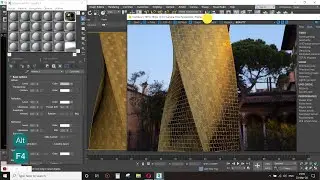 Create mosaic material without textures_3DsMax Tutorial