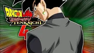 DRAGON BALL Z BUDOKAI TENKAICHI 4 SAGA BLACK GOKU VS GOKU MALDAD VS BONDAD EL MISTERIOSO SAIYAJIN #4