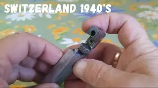 Very old vintage CESA petrol pocket lighter Старая бензиновая зажигалка