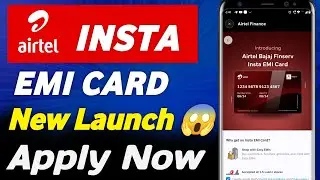 Airtel insta EMI Card launch | Airtel emi card kaise apply kare |airtel bajaj finserv insta emi card