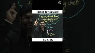 Short Tricks for Square | Learn Math with Fun | #Shorts