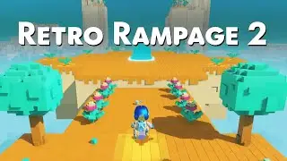 Retro Rampage 2 Astro Bot