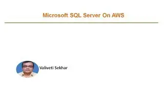 How to create and connect Amazon AWS SQL Server Instance